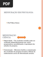 Mensuração Em Psicologia