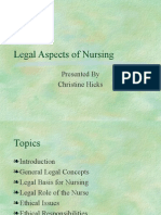 Legal Aspects Nursing