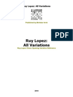 Ruy Lopez Variations