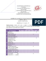 Formato de Autoevaluacion Sesion 3 y 4 de 8 3° Amelia