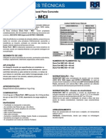 Informações Técnicas DURAFORT - MCI - PTG Reis e Reis