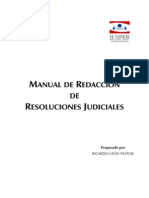 Manual de Redaccion de Resoluciones Judiciales