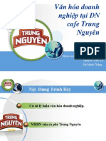 Văn Hoa Doanh Nghiệp Cafe Trung Nguyen