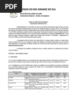 Edital Nº 001 2015 Cuncurso Público