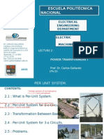 Escuela Politécnica Nacional: Electrical Engineering Department Electric Machines I