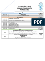 Programação Geral XV Colóquio PDF