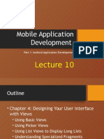 Android Dev Lecture10