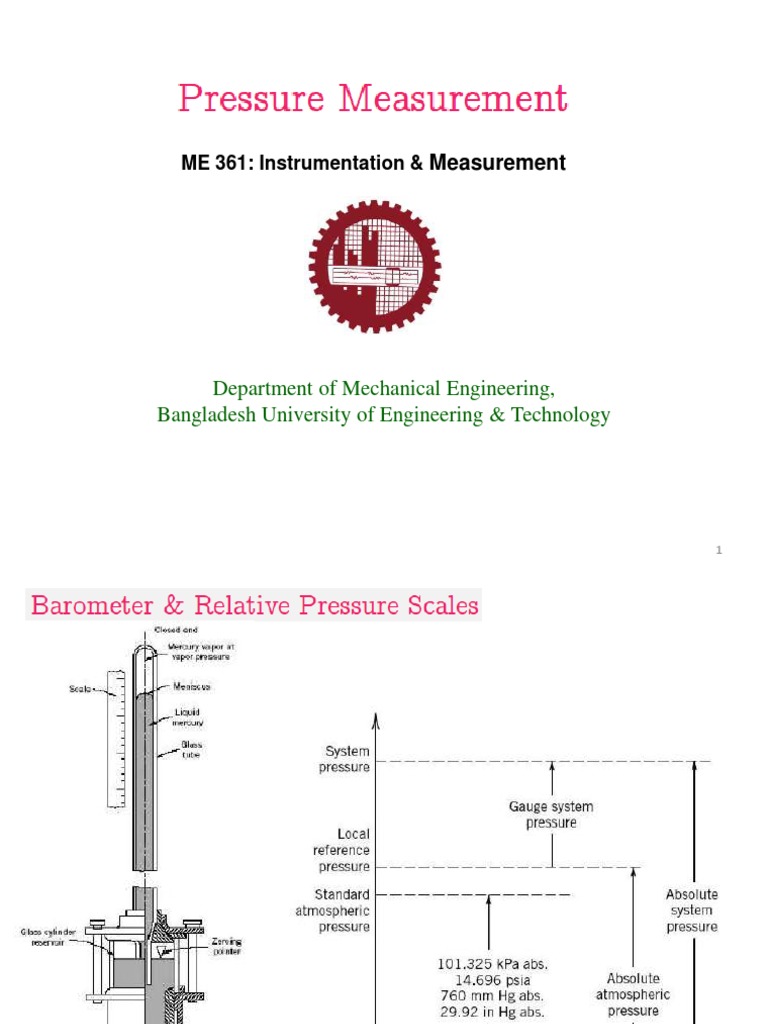 ME 361: Instrumentation & Measurement Guide | PDF