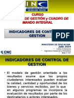 Clase 6 Indicadores para El Control Curso Control Gestion y CMI MINEDUC
