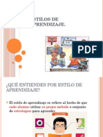 Estilos de Aprendizaje SESION 1