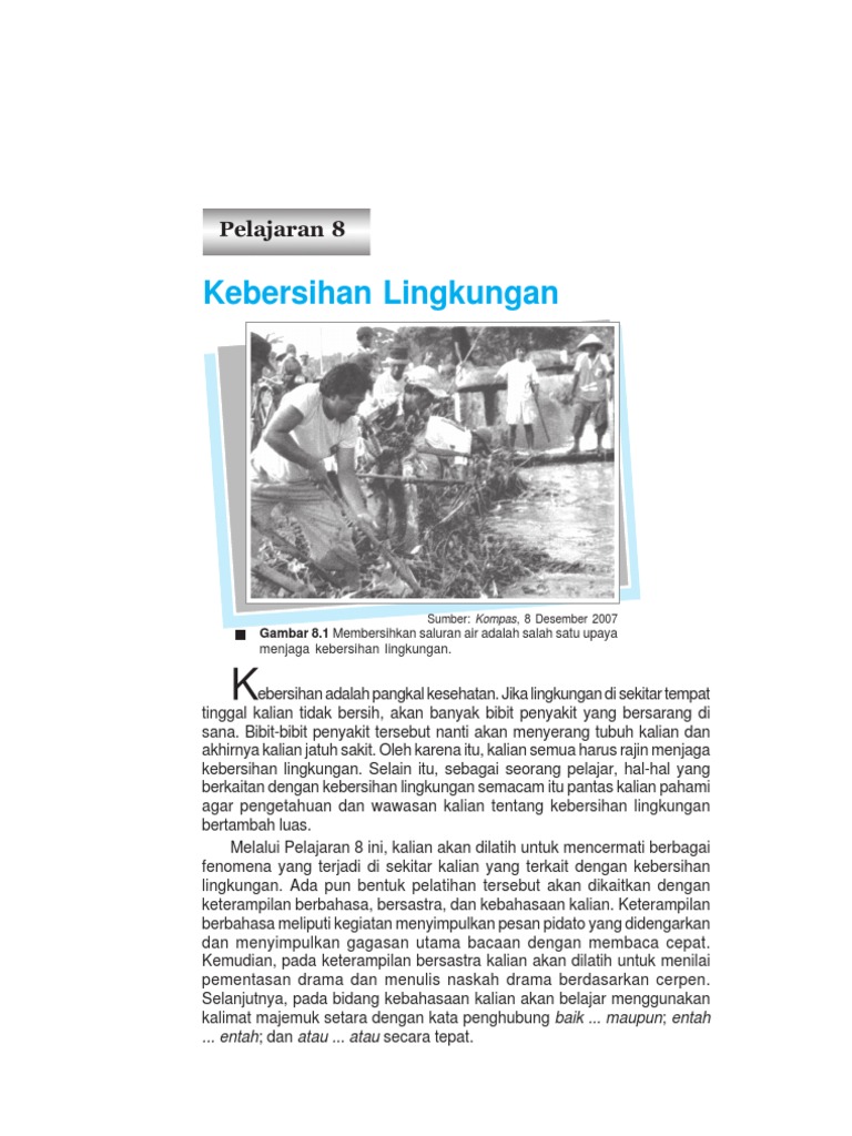 Kebersihan Lingkungan Pdf
