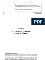 O conceito de práxis em Paulo Freire