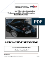 k to 12 Automotive Learning Module