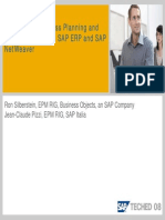 Integrating Business Planning and Consolidation With Sap Erp and Sap Netweaver