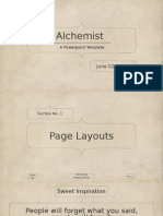 Alchemist: A Powerpoint Template