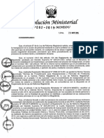 CRONOGRAMA de reasignaciones pendientes del 2014, RM N° 282-2015-MINEDU (30·05·2015)