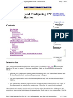 Understanding PPP Chap Configuration