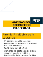 Anemia Fisiológica de La Lactancia