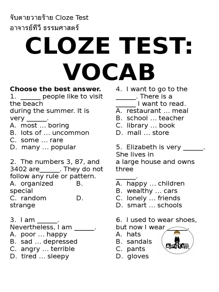 cloze-test-vocab-languages