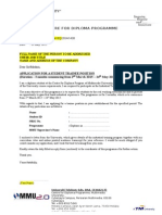 Application Letter Template