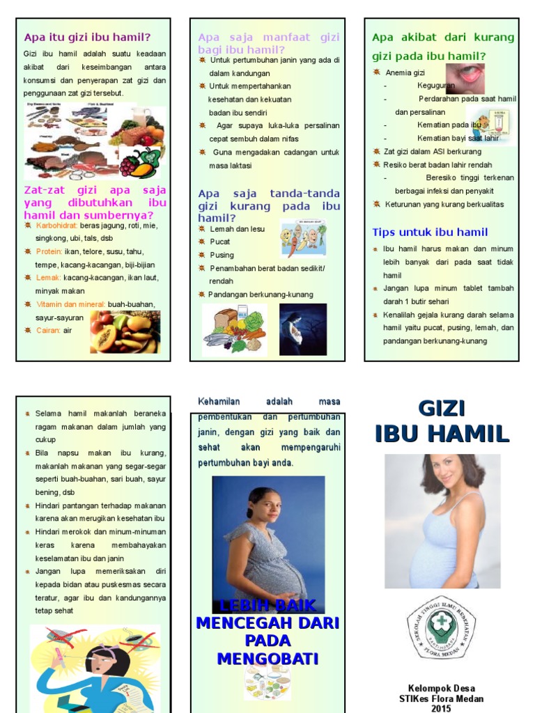 Leaflet-gizi Ibu Hamil