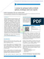 Polycarbonate Crowns Revisited: Restorative Options for Primary Teeth