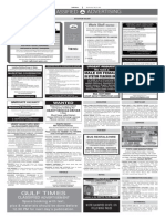 Classified Advertising: Gulf Times