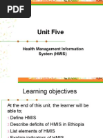 Download Unit 5-Health Management Information System HMISppt by Minlik-alew Dejenie SN267183493 doc pdf