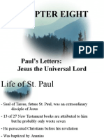 Chapter Eight: Paul's Letters: Jesus The Universal Lord