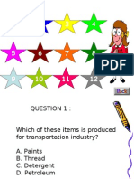 QUESTION 1: Which of These Items
