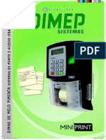 Relogio de Ponto Dimep Miniprint PDF