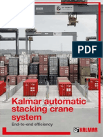 Kalmar Automatic Stacking Crane System: End-To-End Efficiency
