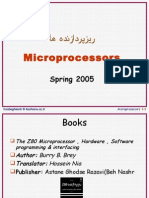 Microprocessors: Spring 2005