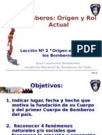 Bomberos: Origen y Rol Actual: Lección #2 "Origen e Historia de Los Bomberos"