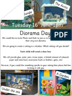 Diorama Day Poster