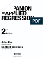 Fox and Weisberg Logistic Regression