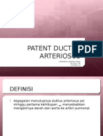Patent Ductus Arteriosus