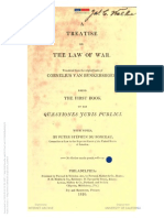 A - Treatise - On - The - Law - of - War - Cornelius - Van - Bynkershoek - 1810