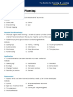 4A of Lesson Planning