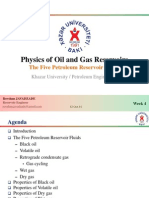 Physics of Oil and Gas Reservoirs