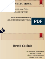 Aula Brasil Colonia - Prof Albanir
