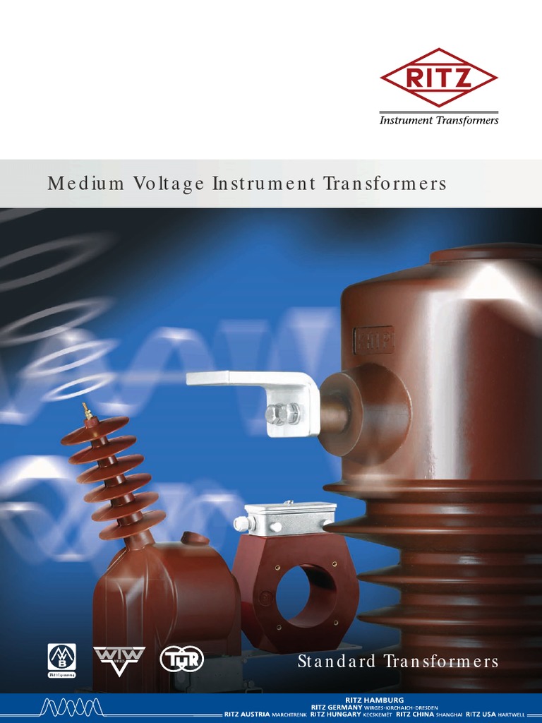 Medium Voltage Instrument Transformers | PDF | Transformer | Insulator ...