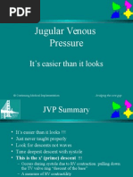 JVP Examination Techniques and Findings | PDF