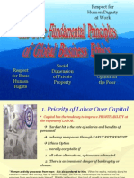 The Priority of Labor Over Capital Respect For Human Dignity at Work