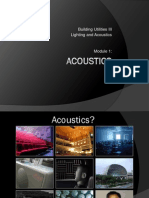 Acoustics Definition