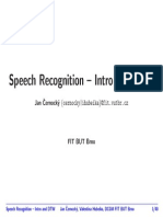 Speech Recognition