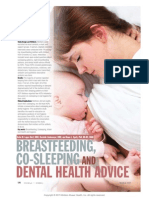 Breastfeeding, Co Sleeping and Dental Health.8
