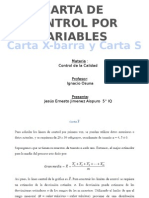 Minitab Cartas de Control - Ernesto