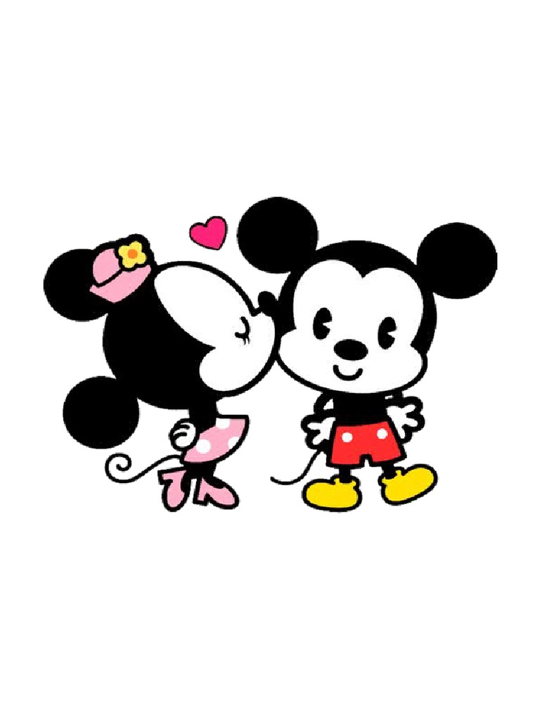 Imagenes Tiernas De Mickey Y Minnie Mouse1