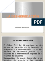 La Desheredación (Unsa)